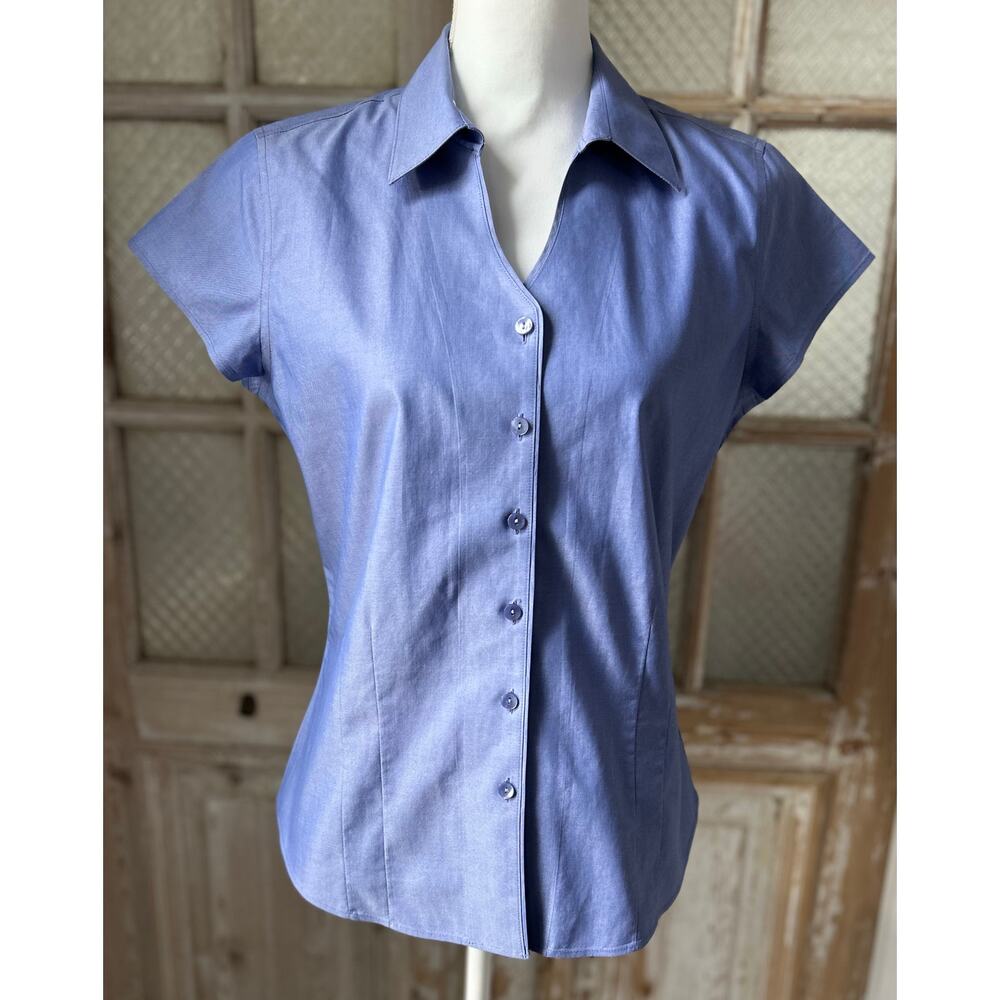Women COLDWATER CREEK Blue Top, Size PM